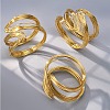 304 Stainless Steel Multi-layer Wire Bangles SA-C001-03A-G-1