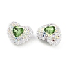 Polymer Clay Glass Rhinestone Beads CLAY-NH0001-13F-2