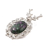 Natural Ruby in Zoisite Pendants G-A226-02P-09-2