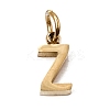 304 Stainless Steel Charms SA-CBABF3F-01G-Z-1