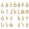 26Pcs 26 Styles Alloy Rhinestone Pendants FIND-FS0003-60-1