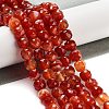 Natural Agate Dyed Beads Strands G-H028-A08-02-1