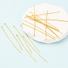 Brass Flat Head Pins X-HP5.0cmCY-G-5