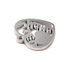 Non-Tarnish Mother's Day Theme 304 Stainless Steel Pendants LS-STAS-E171-03P-07-3