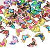 60Pcs Printed Translucent Acrylic Pendants OACR-TA0001-72-3