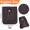 Cowhide Coin Wallets AJEW-WH20002-33A-01-2