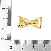 Brass Micro Pave Cubic Zirconia Fold Over Clasps KK-P290-21G-3