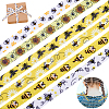 6Rolls Polyester Ribbons SRIB-HY0001-14-1