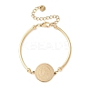 Religion 304 Stainless Steel Link Bracelets for Women LS-BJEW-F524-02B-G-4