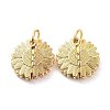 Brass Micro Pave Clear Cubic Zirconia Openable Pendants LS-KK-D004-14G-2