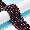 Natural Garnet Bead Strands G-A038-B-01-4