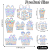 PVC Waterproof Shopwindow Decorative Sticker DIY-WH20007-17L-2
