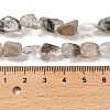 Natural Green Lodolite Quartz Beads Strands G-P497-01E-05-5