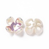 Opaque Acrylic Bead Caps OACR-E013-08-2