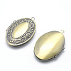Brass Locket Pendants X-KK-F717-01AB-NR-4