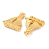 Ion Plating(IP) 304 Stainless Steel Pendants STAS-N103-80G-2