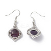 Natural Amethyst Vase Dangle Earrings EJEW-A092-01P-17-3