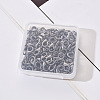 Zinc Alloy Lobster Claw Clasps PALLOY-YW0001-12B-5