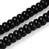 Opaque Solid Color Glass Beads Strands GLAA-ZX008-8mm-18F-1