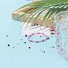 24 Style Opaque Colours Seed & Baking Paint Glass Round Seed Beads SEED-YW0001-29-7