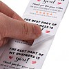 Square Paper Thank You Stickers LS-DIY-C042-02-4