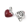 Brass Enamel Charms KK-U043-07P-2
