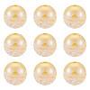 10Pcs Resin Beads PACR-TA0001-33F-2