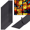 20 Sheets Silicone Blank Adhesive Glass Guide Strip FIND-OC0013-78-1