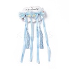 Bowknot Long Ribbon Alligator Hair Clip PHAR-D013-03D-1