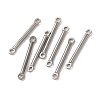 Non-Tarnish 304 Stainless Steel Links STAS-Q323-05B-P-1