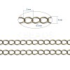 Brass Twisted Chains CHC-Q001-5x4mm-AB-6