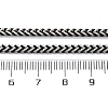 2.5MM 304 Stainless Steel Wheat Chain Necklaces NJEW-Q013-16B-3