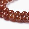 Natural Crackle Agate Beads Strands G-D868-8mm-01-3