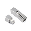 Non-Tarnish 316 Stainless Steel Bayonet Clasps STAS-K282-08C-P-2