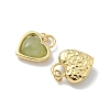 Natural Mixed Gemstone Pendants KK-P325-21G-3