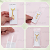 120Pcs Paper Keychain Display Cards CDIS-SP0001-37-5