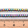Electroplated Synthetic Non-magnetic Hematite Beads Strands G-T139-61F-4