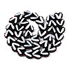 Opaque Handmade Bumpy Lampwork Beads Strands LAMP-T017-20-B07-4
