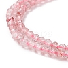 Natural Strawberry Quartz Beads Strands G-K185-08-3