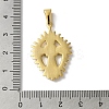 PVD Vacuum Plating 304 Stainless Steel Pendants STAS-B069-09G-3