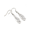 Tarnish Resistant 304 Stainless Steel Dangle Earrings EJEW-O024-15P-2