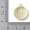 Alloy Enamel Pendants PALLOY-R153-02G-01-3