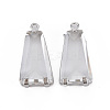 Transparent Glass Pendants GLAA-Q088-024A-1