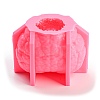 Valentine's Day 3D Embossed Rose Love Heart Candle Molds SIMO-H015-04-2