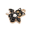 Halloween Alloy Enamel Pendants FIND-I052-01KCG-10-2