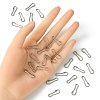 201 Stainless Steel Keychain Clasp Findings STAS-YW0001-79-3