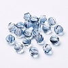 Transparent Glass Beads X-GLAA-L027-K-2