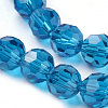 Glass Beads Strands EGLA-J042-8mm-14-3