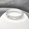 304 Stainless Steel Sun Shin Finger Ring for Women RJEW-B109-04P-1