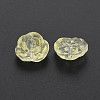 Transparent Baking Painted Glass Beads X-GLAA-S190-022-A09-4